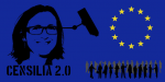 [Bild:EU-Innenkommissarin Cecila Malmström als Censilia]